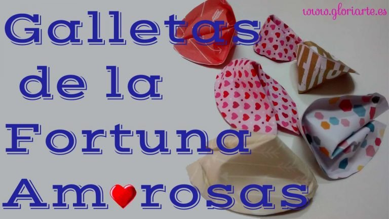 Galletas de la Fortuna con mensajes Amorosos ♥