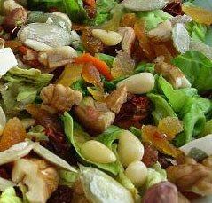 Ensalada de frutos secos